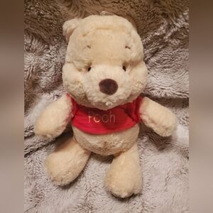 Disney baby Winnie The Pooh Teddy Bear Rattle Plush Toy 10”